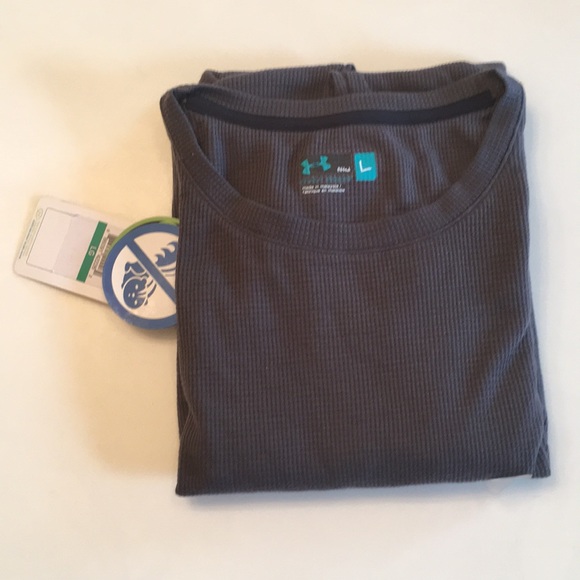 Under Armour UA Women’s Longsleeve Waffle Shirt - Picture 3 of 8